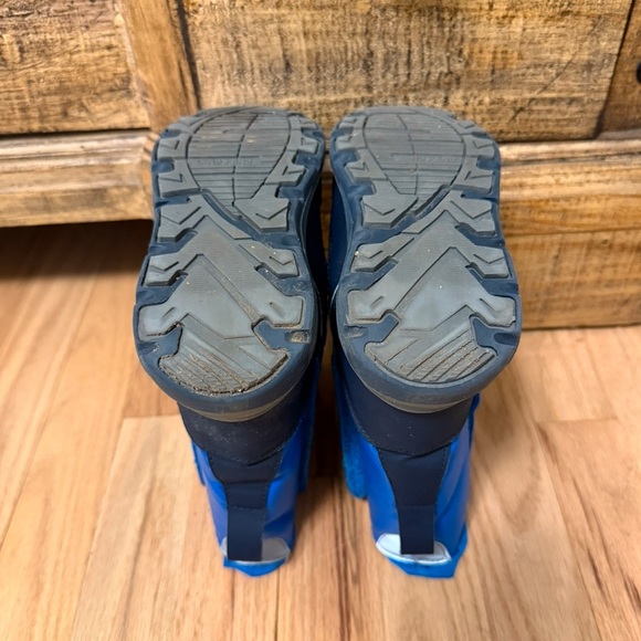 Lands’ End Blue Kid’s Snow/Rain Blue Puffer Boots. Insulated, Pull-On. Size: 12M - Picture 6 of 11